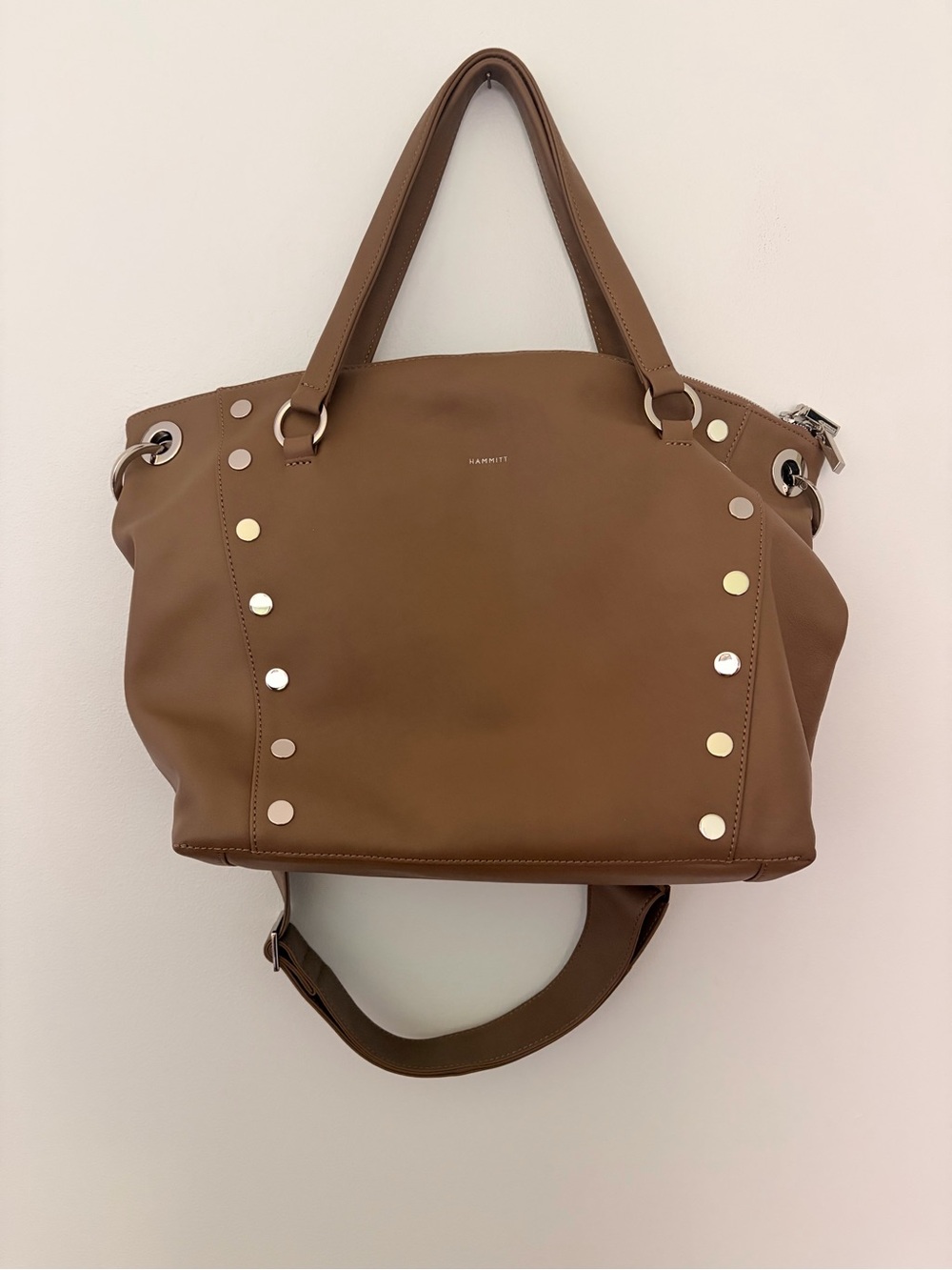 NWT Hammitt Dune Large Daniel Leather Studded Tote